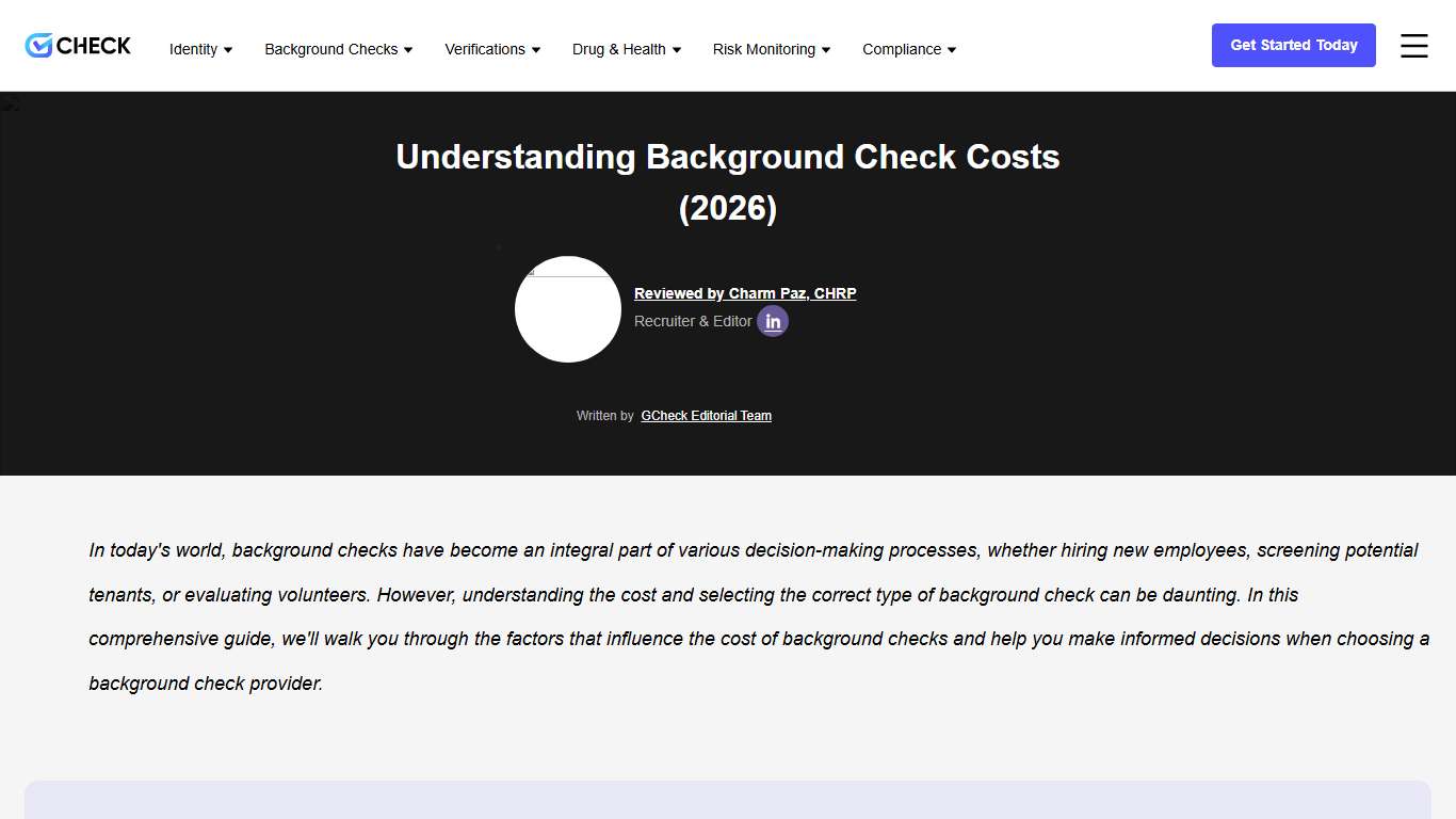Understanding Background Check Costs (2026)